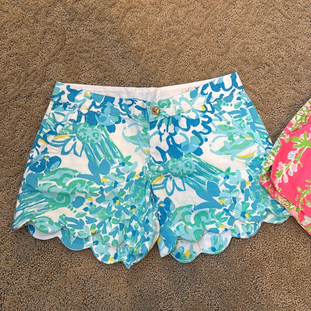 Lilly Pulitzer 00 shorts BUNDLE